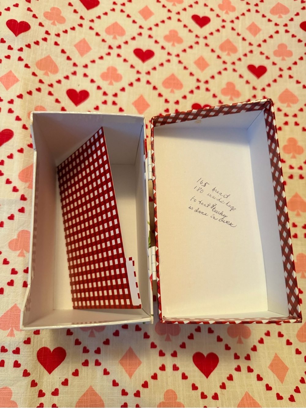 Vintage Strawberry Red Decorative Storage Recipe Box Home Grandma Cottagecore - Picture 2 of 6